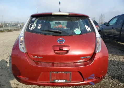 2014 Nissan Leaf S from USA, damaged, VIN 1N4AZ0CP2EC339910